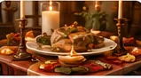 Thanksgiving table